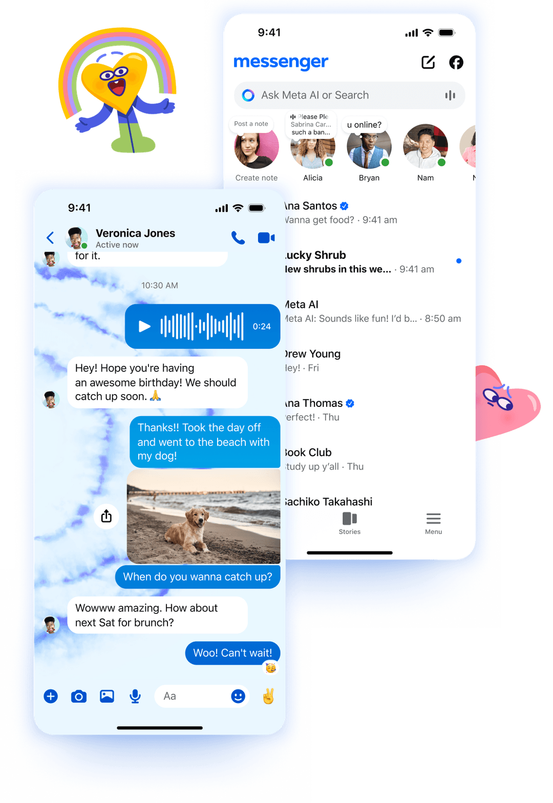 Botsenger on mobile devices